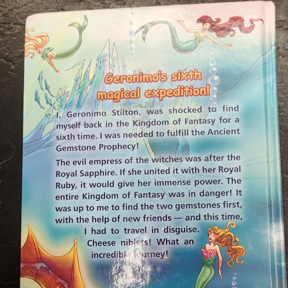 Geronimo Stilton Hardcover The Search for Treasure the Sixth Adventure - Picture 4 of 4